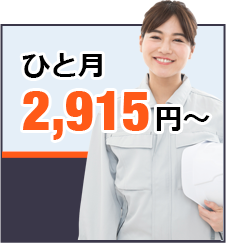 ひと月 2,915円～